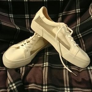 Bershka Mesh platforme trainers